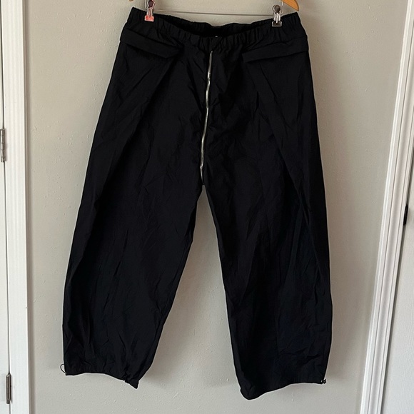 Craig Green Packable Black Exposed Zipper Pants Size XL - Picture 15 of 15